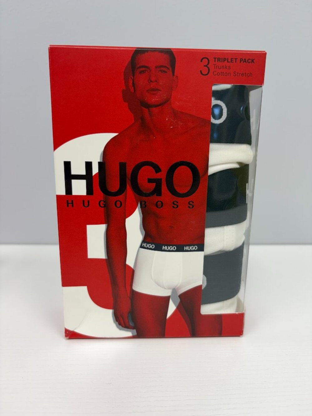 Hugo Boss Trunk 3 Pack White